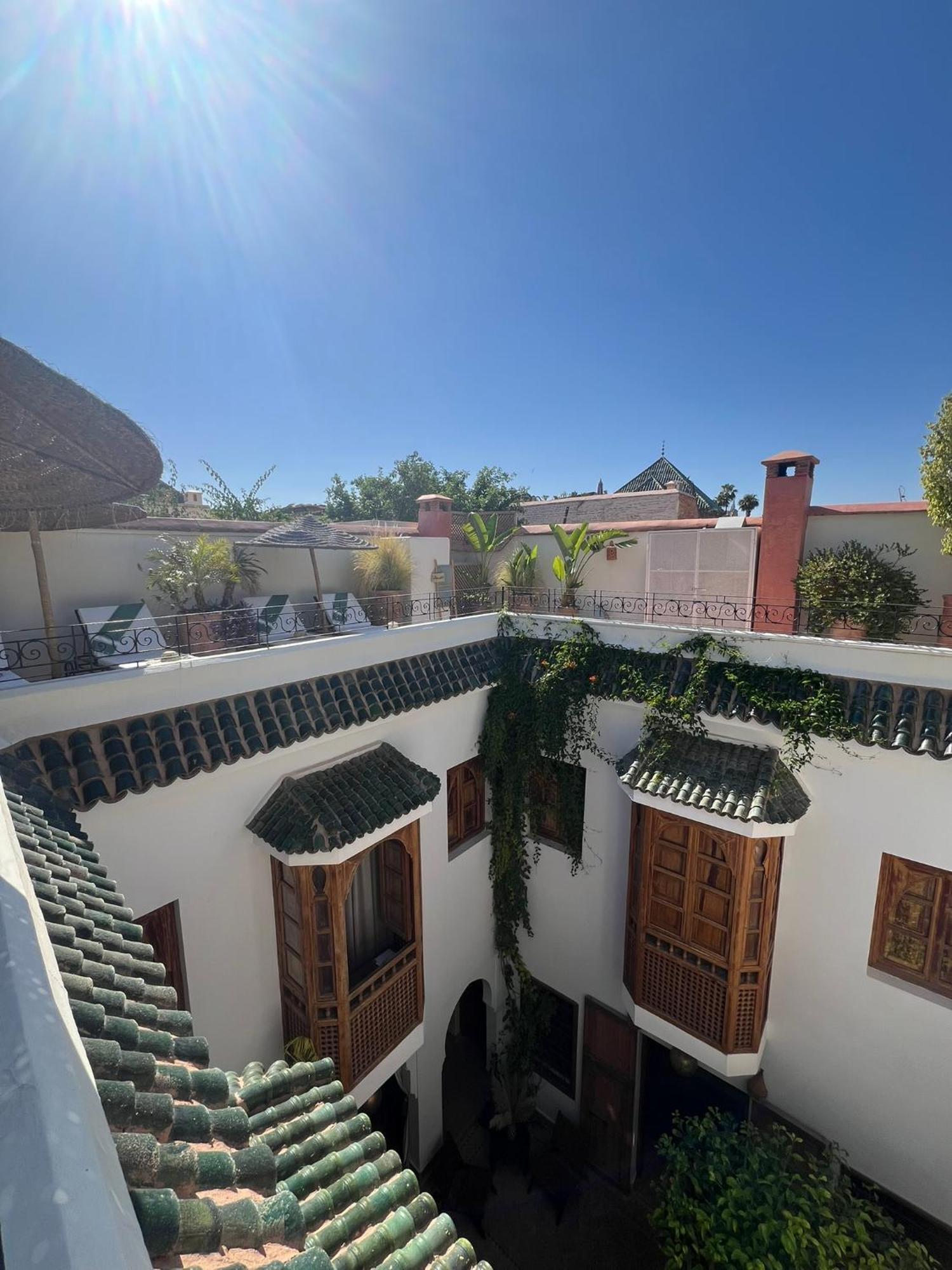 Riad Prive Sadaka Bassin Rooftop Marraquexe Exterior foto