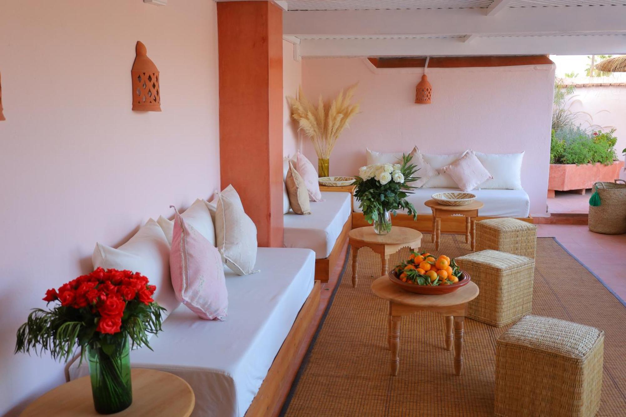 Riad Prive Sadaka Bassin Rooftop Marraquexe Exterior foto