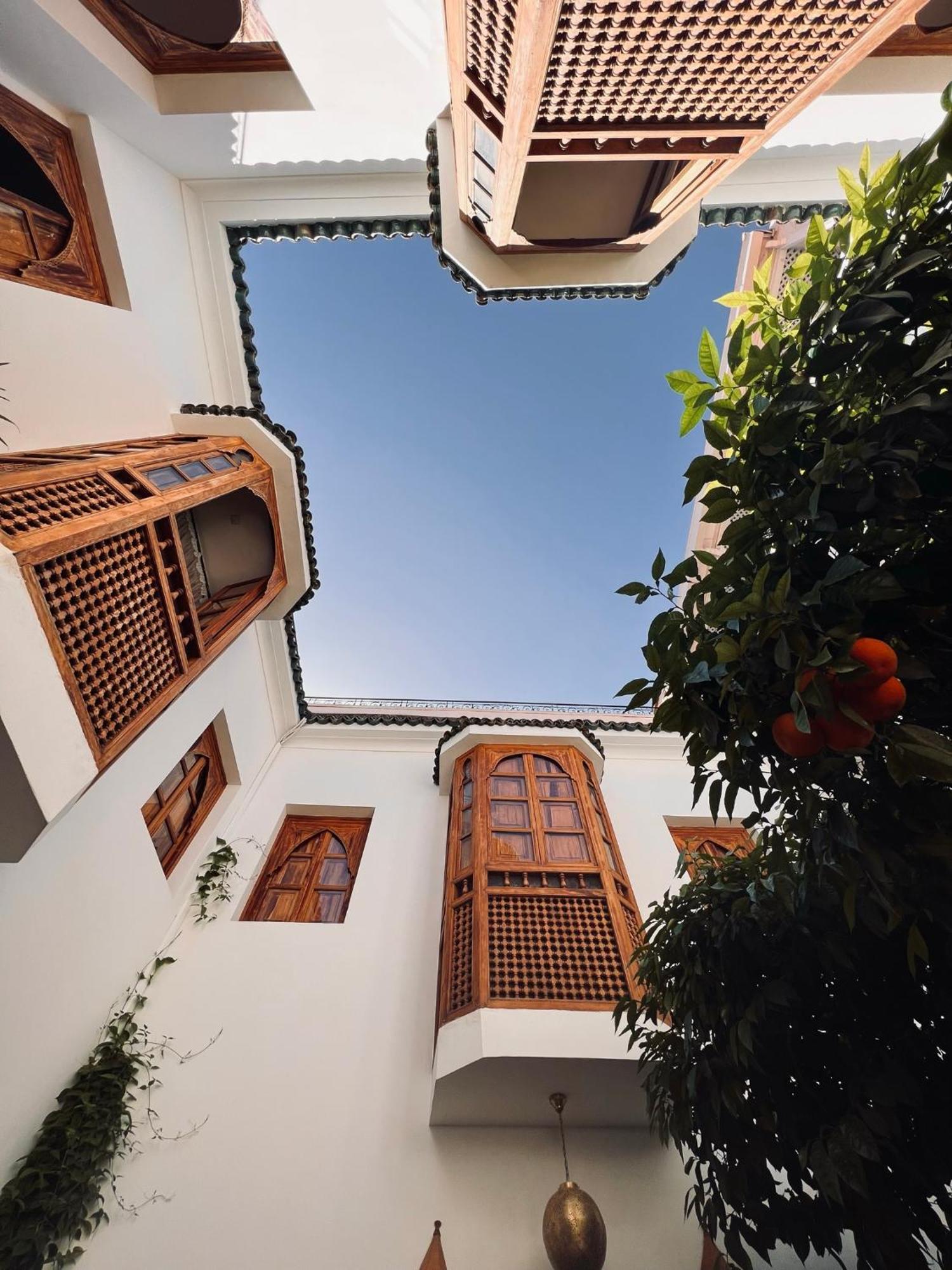 Riad Prive Sadaka Bassin Rooftop Marraquexe Exterior foto