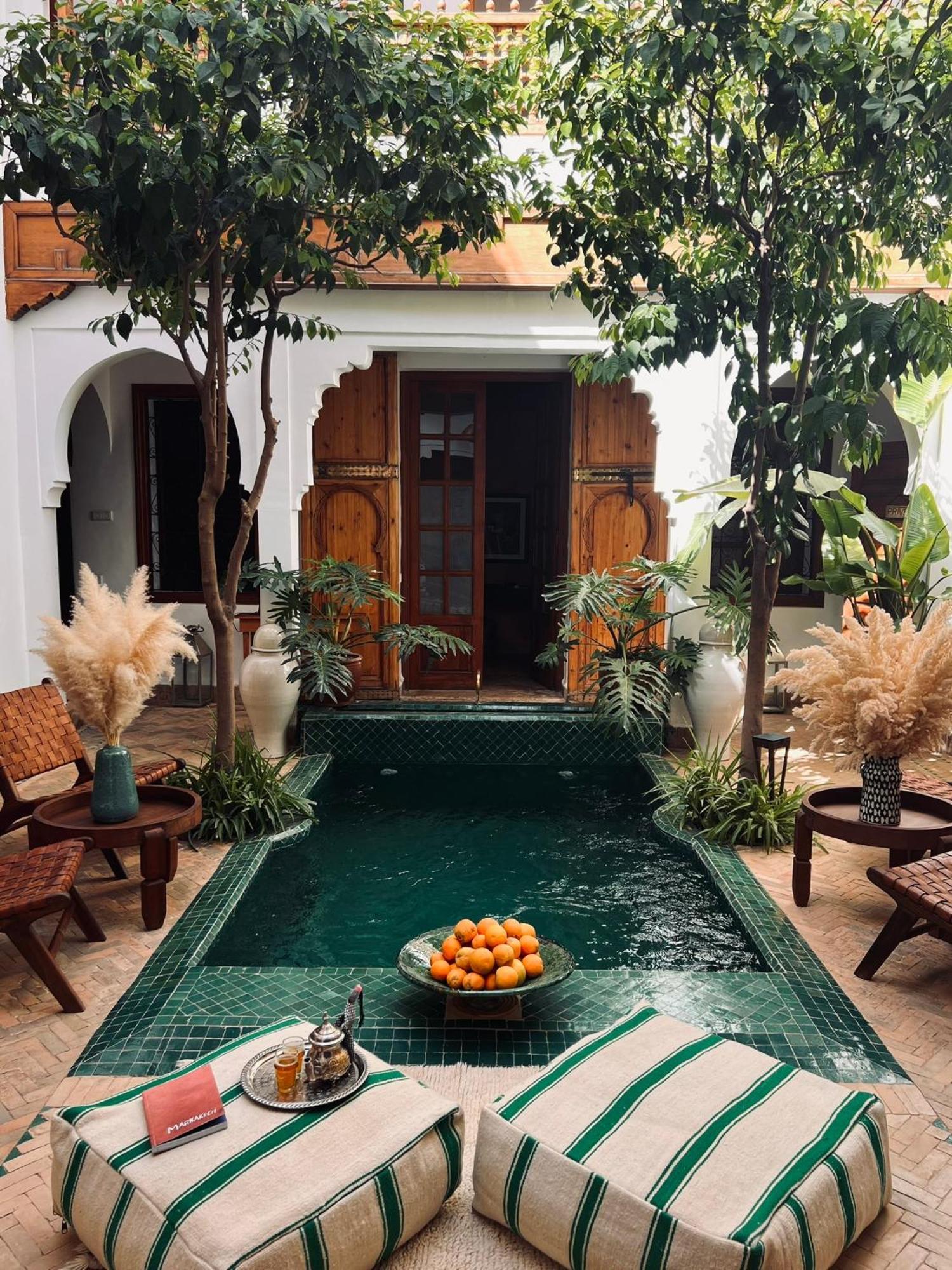 Riad Prive Sadaka Bassin Rooftop Marraquexe Exterior foto